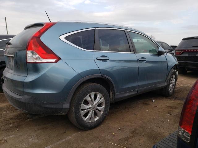 5J6RM3H75DL029863 - 2013 HONDA CR-V EXL TURQUOISE photo 3