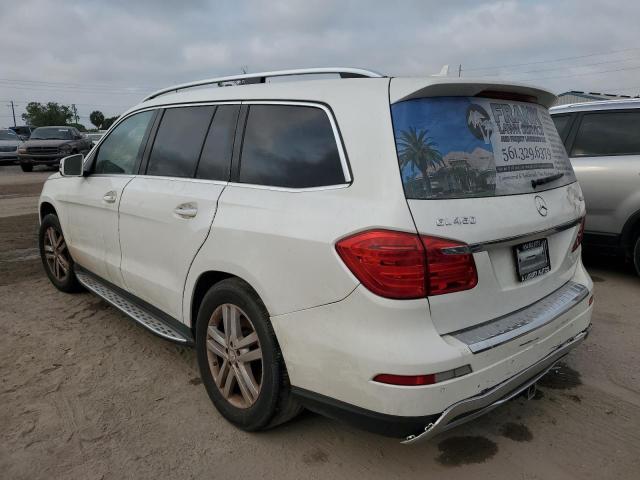 4JGDF6EE5FA504114 - 2015 MERCEDES-BENZ GL 450 4MATIC WHITE photo 2