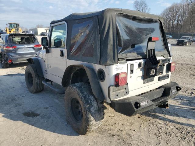 1J4FA39S74P769115 - 2004 JEEP WRANGLER X SILVER photo 2