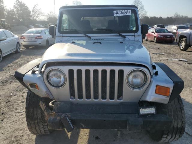 1J4FA39S74P769115 - 2004 JEEP WRANGLER X SILVER photo 5