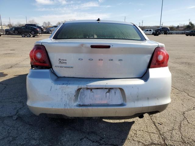 1B3BD4FB9BN538121 - 2011 DODGE AVENGER EXPRESS 银色 照片 6