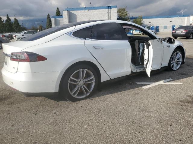 5YJSA1E13FF107647 - 2015 TESLA MODEL S WHITE photo 3