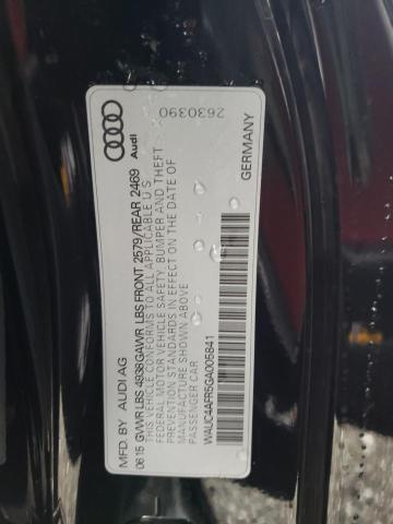 WAUC4AFR5GA005841 - 2016 AUDI S5 PREMIUM PLUS შავი ფოტო 12