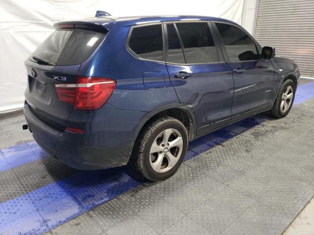 5UXWX5C55BL711557 - 2011 BMW X3 XDRIVE28I BLUE photo 3