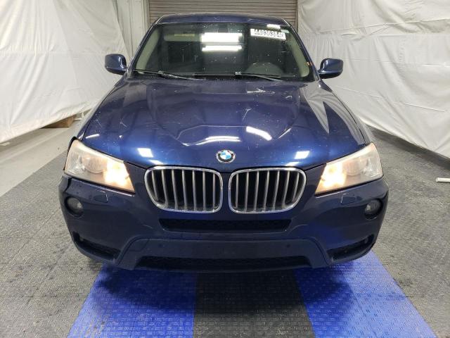 5UXWX5C55BL711557 - 2011 BMW X3 XDRIVE28I BLUE photo 5