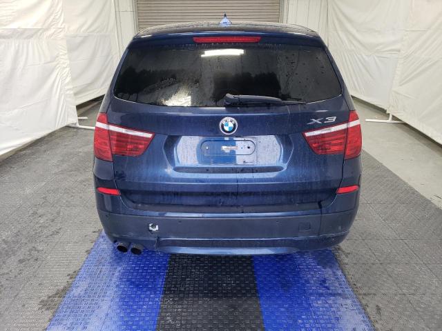 5UXWX5C55BL711557 - 2011 BMW X3 XDRIVE28I BLUE photo 6