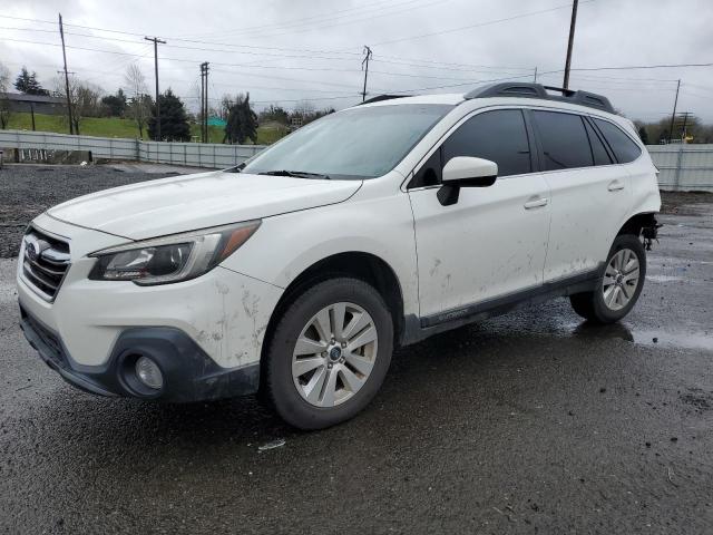 4S4BSACC1J3242855 - 2018 SUBARU OUTBACK 2.5I PREMIUM WHITE photo 1