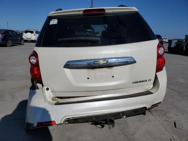 1GNALCEK9FZ129695 - 2015 CHEVROLET EQUINOX LT WHITE photo 6