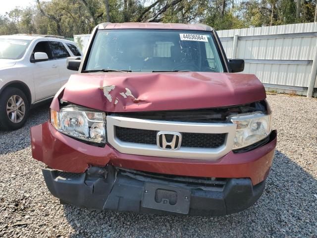 5J6YH1H35AL001266 - 2010 HONDA ELEMENT LX MAROON photo 5