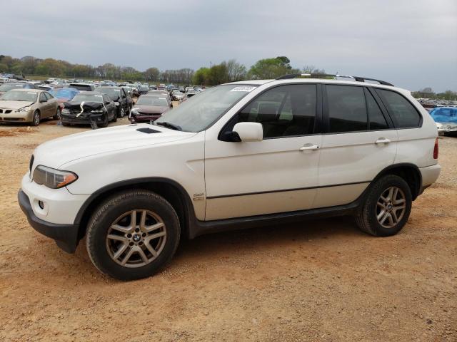 5UXFA13555LY14251 - 2005 BMW X5 3.0I WHITE photo 1