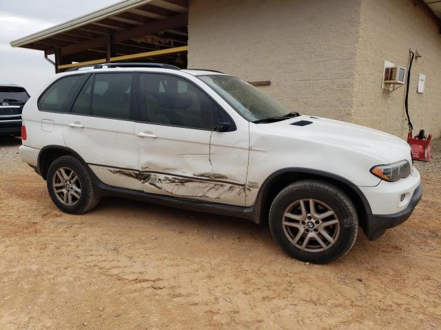 5UXFA13555LY14251 - 2005 BMW X5 3.0I WHITE photo 4