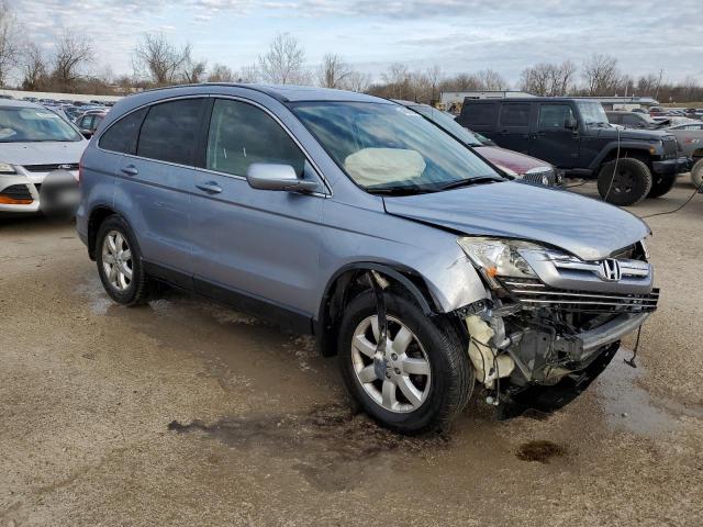 JHLRE38748C013245 - 2008 HONDA CR-V EXL TURQUOISE photo 4