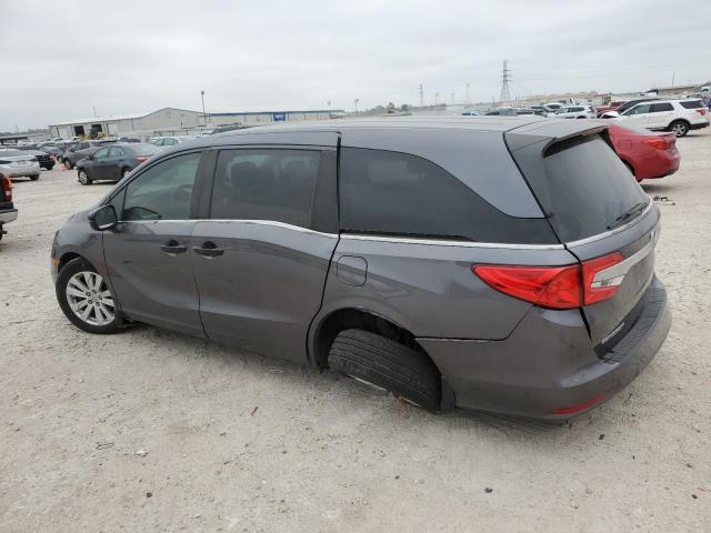 5FNRL6H23KB017404 - 2019 HONDA ODYSSEY LX GRAY photo 2