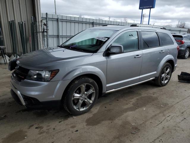 3C4PDCGG4HT625507 - 2017 DODGE JOURNEY CROSSROAD SILVER photo 1