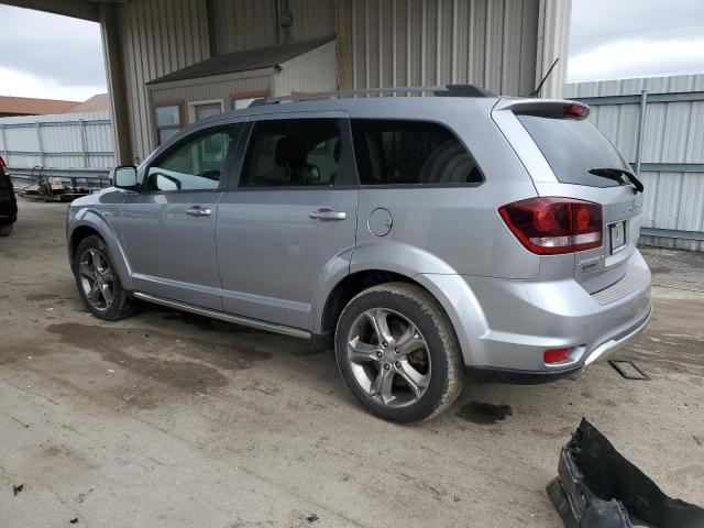 3C4PDCGG4HT625507 - 2017 DODGE JOURNEY CROSSROAD SILVER photo 2