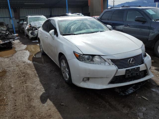 JTHBK1GGXE2149568 - 2014 LEXUS ES 350 WHITE photo 4