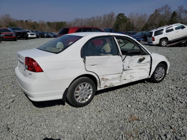 2HGES15644H519543 - 2004 HONDA CIVIC LX WHITE photo 3