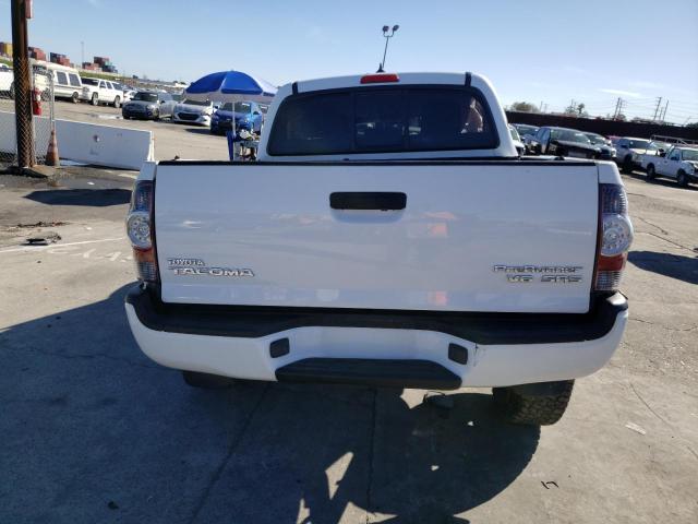 3TMJU4GN6CM135308 - 2012 TOYOTA TACOMA DOUBLE CAB PRERUNNER WHITE photo 6