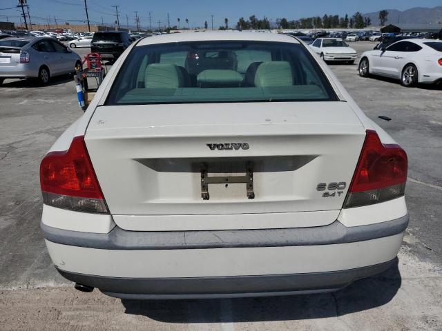 YV1RS58D432263813 - 2003 VOLVO S60 2.4T WHITE photo 6