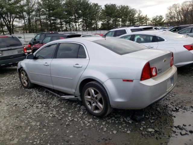 1G1ZC5EB2AF244486 - 2010 CHEVROLET MALIBU 1LT SILVER photo 2