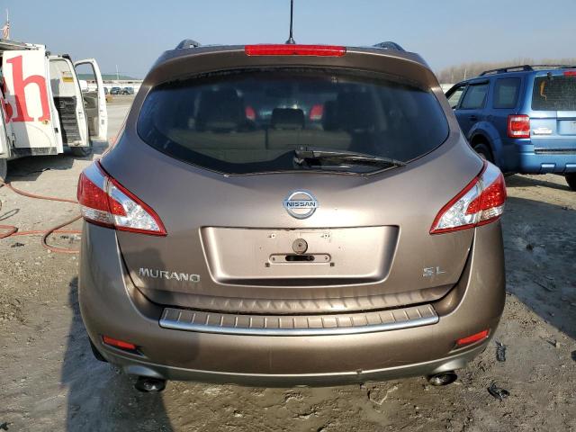 JN8AZ1MU1DW202365 - 2013 NISSAN MURANO S GRAY photo 6