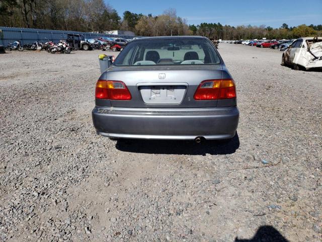 2HGEJ6613YH541834 - 2000 HONDA CIVIC BASE GRAY photo 6