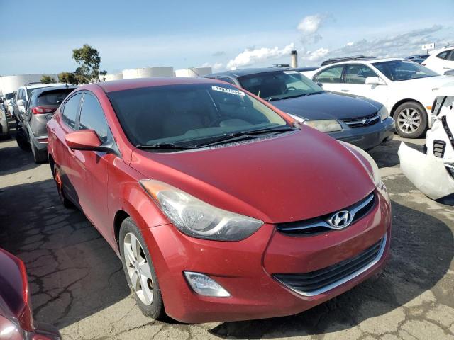 KMHDH4AE7CU260478 - 2012 HYUNDAI ELANTRA GLS RED photo 4