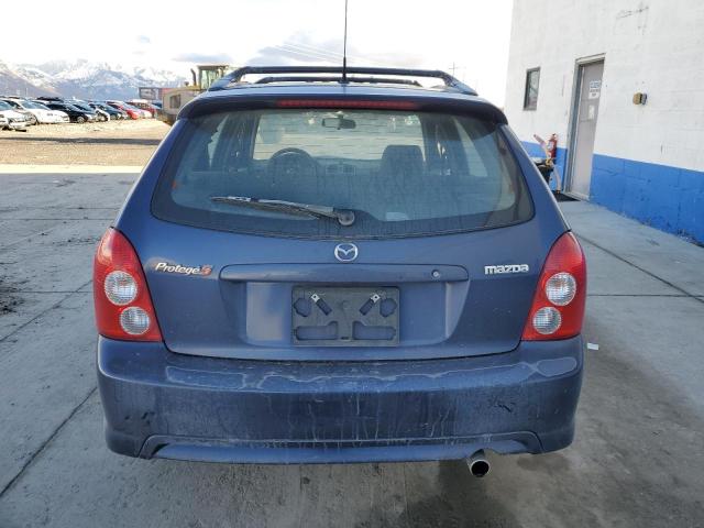 JM1BJ245331114113 - 2003 MAZDA PROTEGE PR5 蓝色 照片 6
