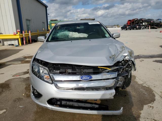 3FAHP0JA0CR272113 - 2012 FORD FUSION SEL GRAY photo 5