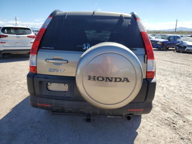 JHLRD788X6C053278 - 2006 HONDA CR-V EX TAN photo 6