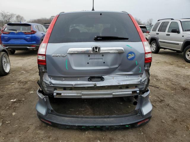 5J6RE38589L004751 - 2009 HONDA CR-V EX BLUE photo 6