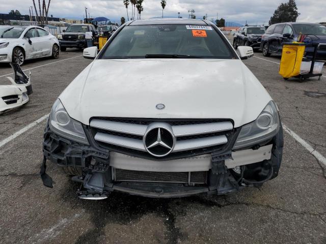 WDDGJ5HB1DG052562 - 2013 MERCEDES-BENZ C 350 WHITE photo 5