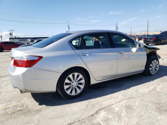 1HGCR3F80EA001038 - 2014 HONDA ACCORD EXL SILVER photo 3