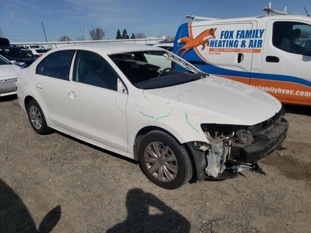 3VW2K7AJ0DM236411 - 2013 VOLKSWAGEN JETTA BASE WHITE photo 4