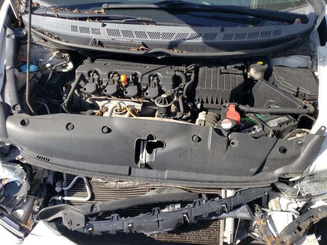 19XFA1F67AE017587 - 2010 HONDA CIVIC LX-S Blanc photo 11