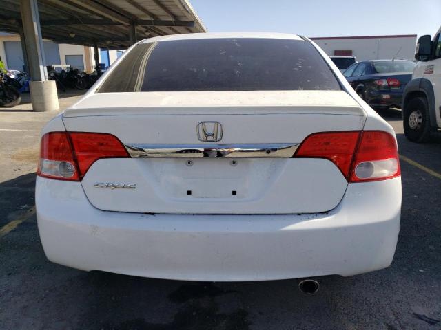 19XFA1F67AE017587 - 2010 HONDA CIVIC LX-S Blanc photo 6