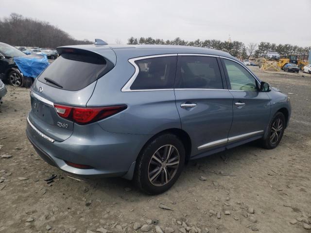 5N1DL0MM1JC514179 - 2018 INFINITI QX60 BLUE photo 3