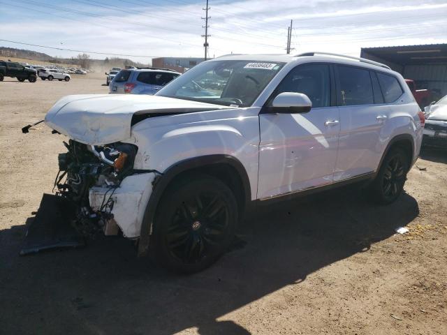 1V2MR2CA7KC543840 - 2019 VOLKSWAGEN ATLAS SEL WHITE photo 1