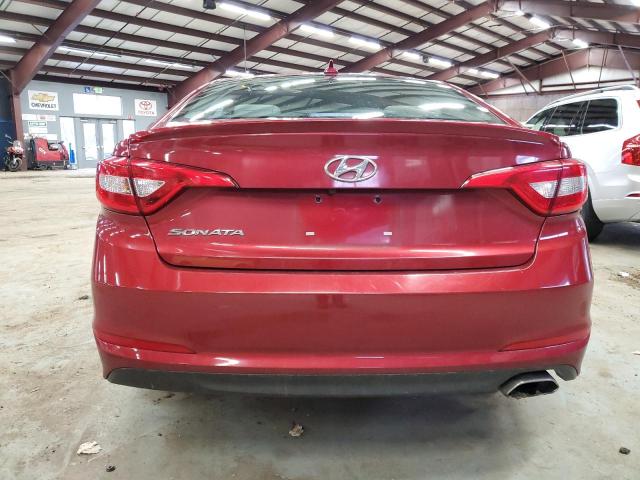 5NPE24AF8FH252827 - 2015 HYUNDAI SONATA SE MAROON photo 6