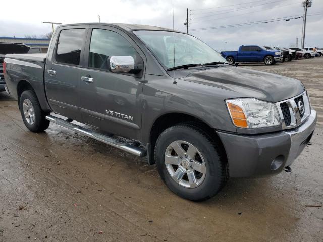 1N6BA07B97N212841 - 2007 NISSAN TITAN XE CHARCOAL photo 4