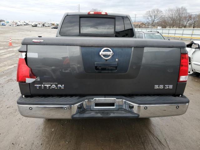 1N6BA07B97N212841 - 2007 NISSAN TITAN XE CHARCOAL photo 6