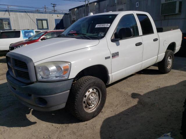 3D7KS28D78G243369 - 2008 DODGE RAM 2500 ST WHITE photo 1