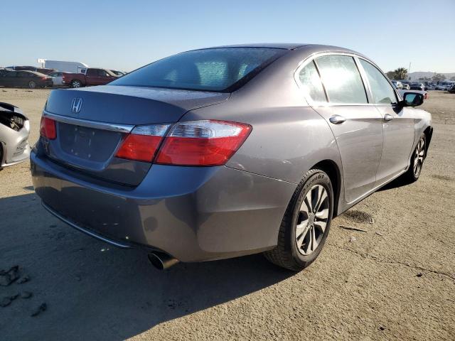 1HGCR2F36EA185271 - 2014 HONDA ACCORD LX GRAY photo 3