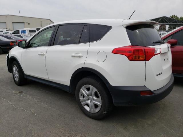 JTMZFREV5FJ058445 - 2015 TOYOTA RAV4 LE WHITE photo 2