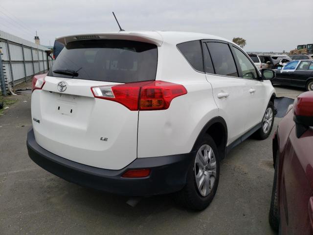 JTMZFREV5FJ058445 - 2015 TOYOTA RAV4 LE WHITE photo 3