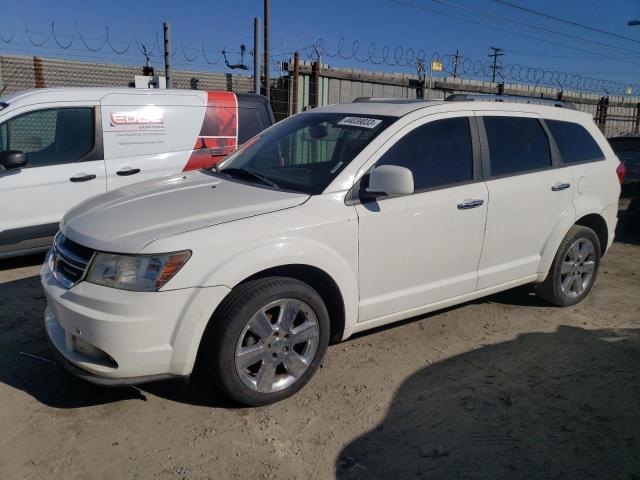 3D4PG9FG5BT506435 - 2011 DODGE JOURNEY LUX WHITE photo 1