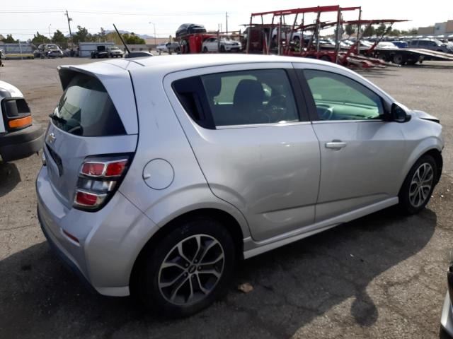 1G1JD6SB4H4107382 - 2017 CHEVROLET SONIC LT SILVER photo 3