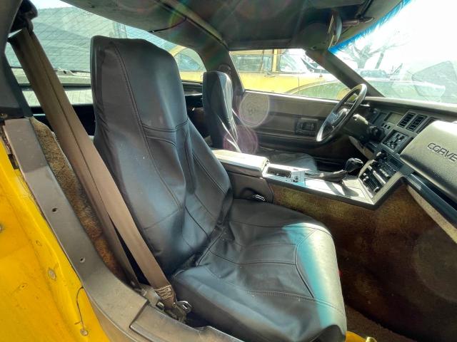 1G1AY078XE5130783 - 1984 CHEVROLET CORVETTE YELLOW photo 6