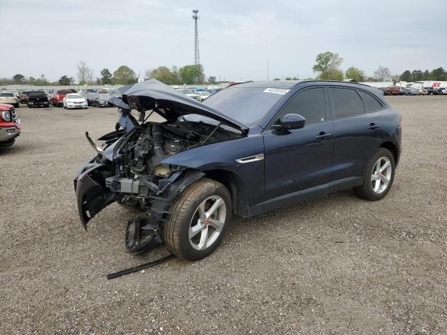 SADCJ2GX5JA291085 - 2018 JAGUAR F-PACE PREMIUM BLUE photo 1