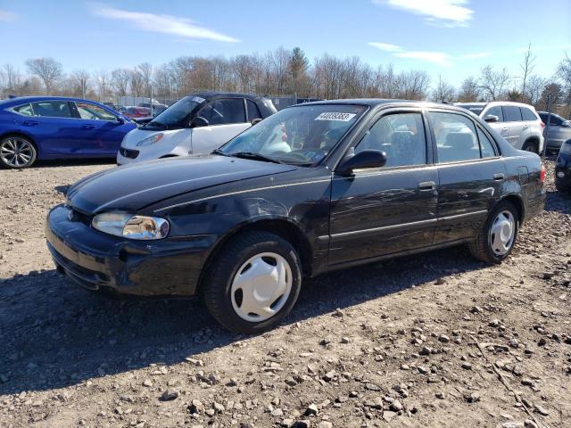 1Y1SK52842Z414900 - 2002 CHEVROLET GEO PRIZM BASE BLACK photo 1